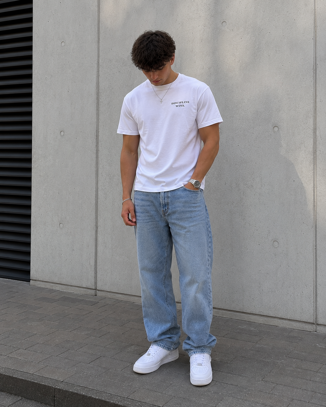 DISCIPLINE WINS.™ – Organic Essential Tee