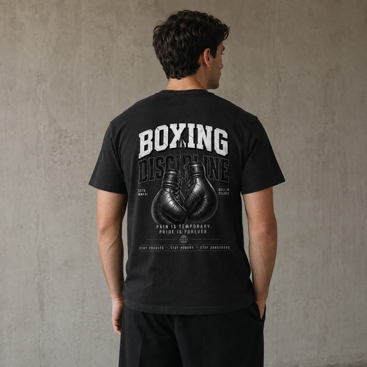 BOXING DISCIPLINE – Organic T-Shirt