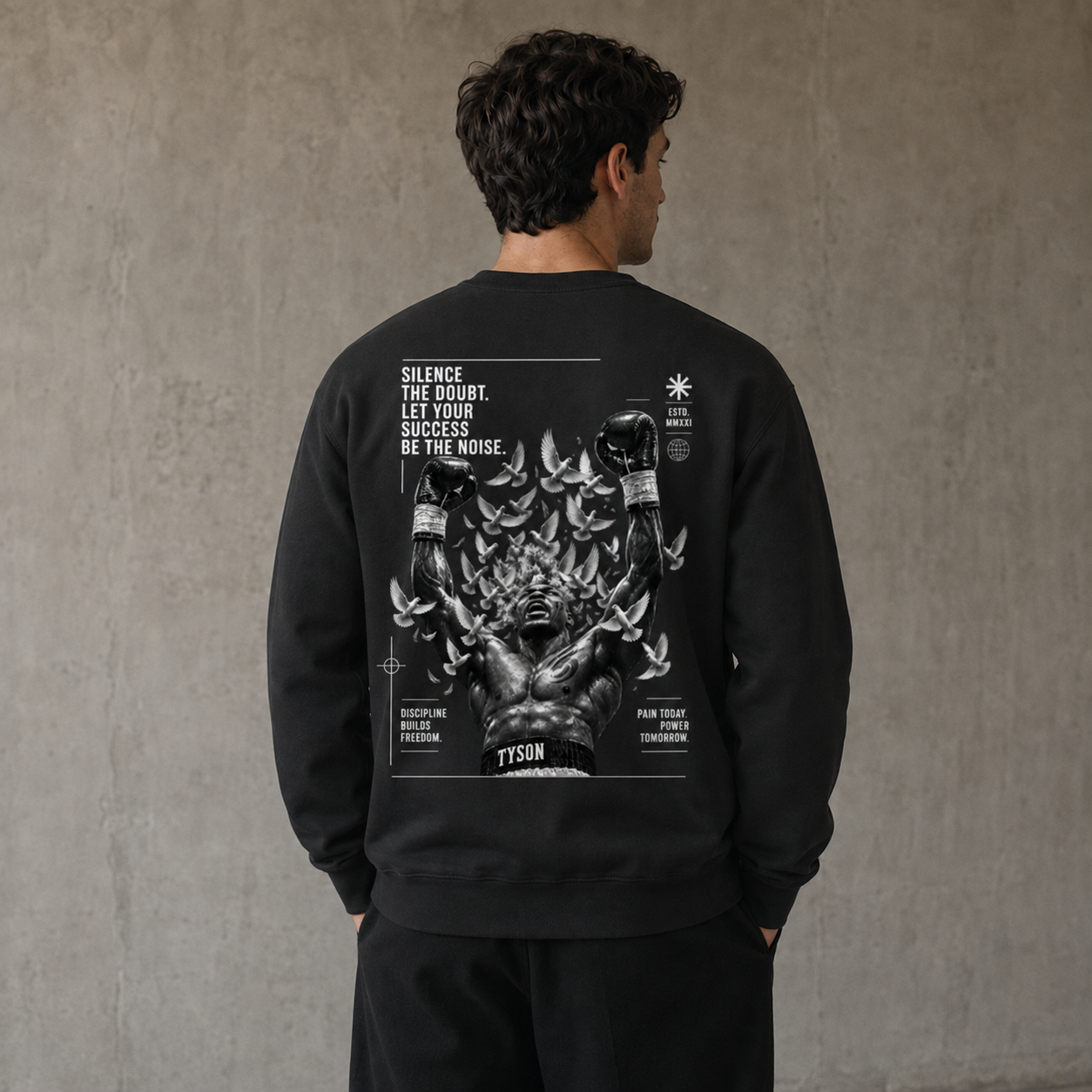 SILENCE THE DOUBT – Boxing Sweatshirt