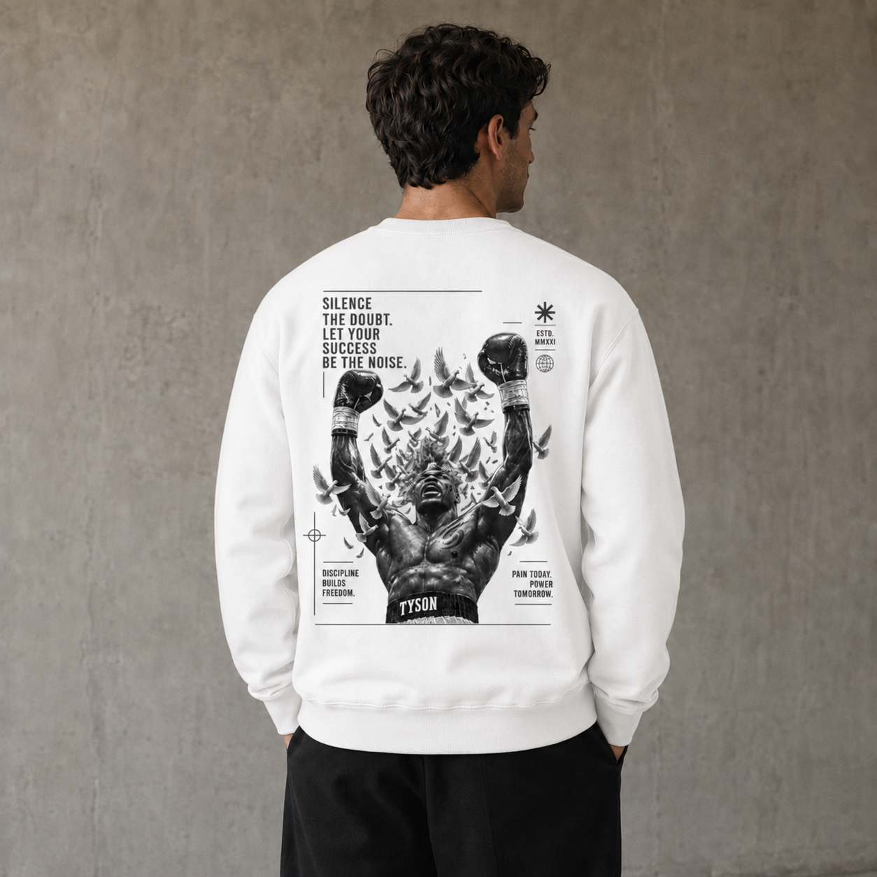 SILENCE THE DOUBT – Boxing Sweatshirt