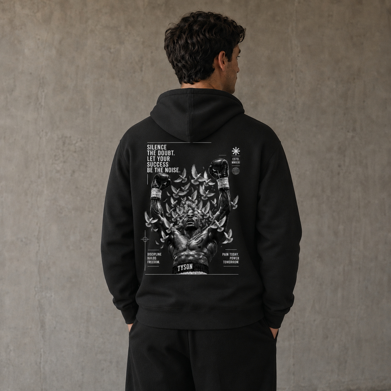 SILENCE THE DOUBT – Boxing Hoodie