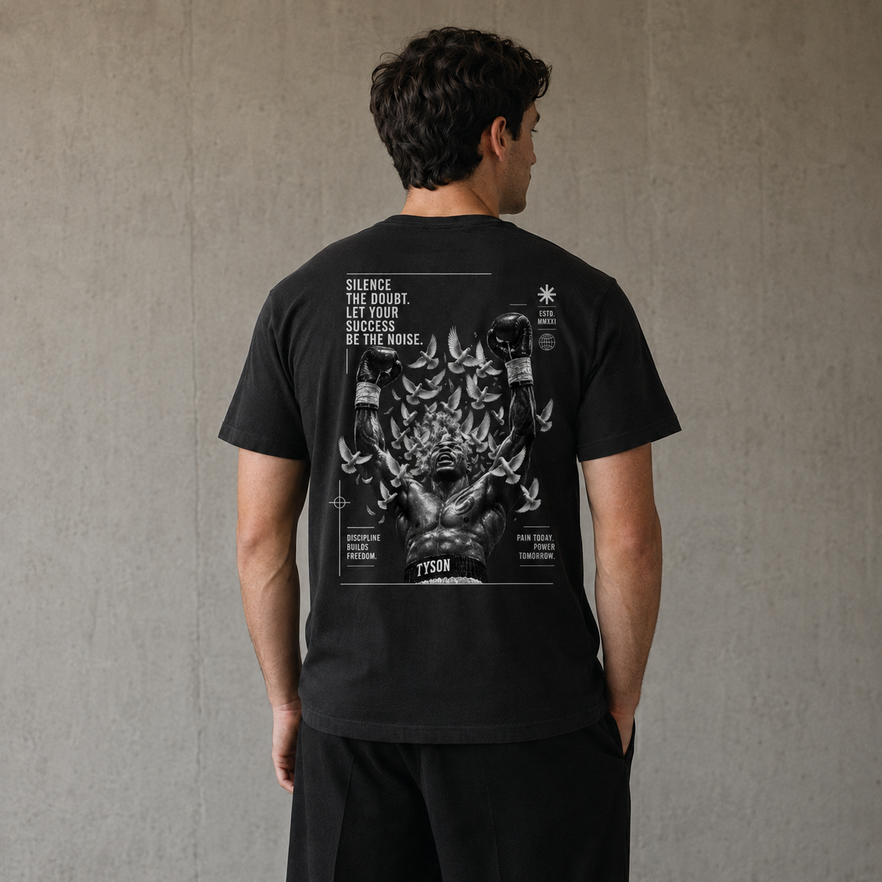 SILENCE THE DOUBT – Boxing T-Shirt