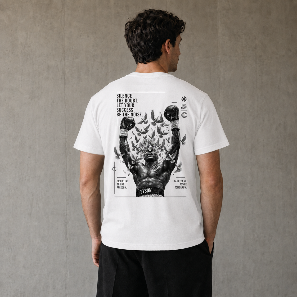 SILENCE THE DOUBT – Boxing T-Shirt